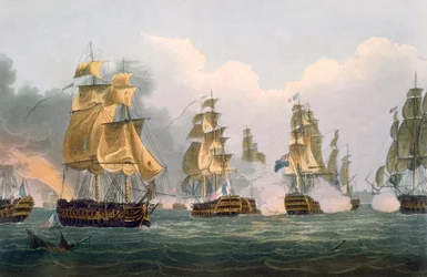 Action de Lord Bridport au large de Port L